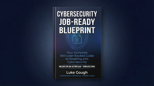 Cybersecurity Job-Ready Blueprint ebook by recruiter Luke Gough